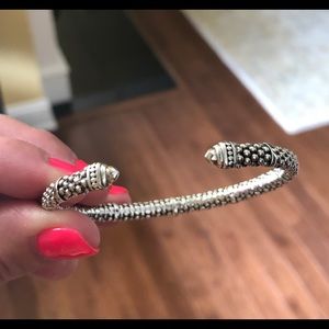LAGOS caviar cuff bracelet